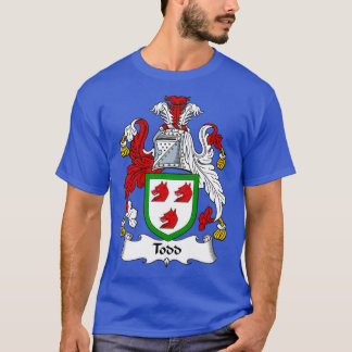 T-shirt Armoiries de Todd Crest de famille