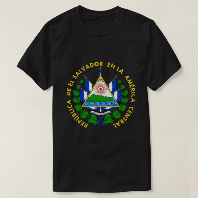 T-shirt Armoiries d'El Salvador (Design devant)