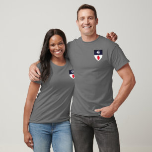 T-shirt Armoiries du comté de Tyrone, Irlande du Nord T-