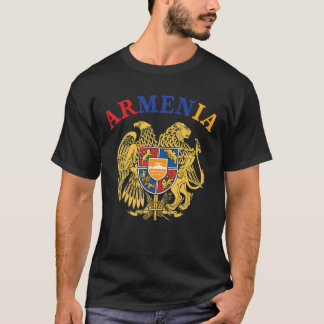 T-shirt Armoiries Du Drapeau Arménien