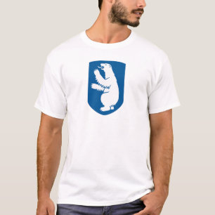 T-shirt Armoiries du Groenland symbole national emblème dr