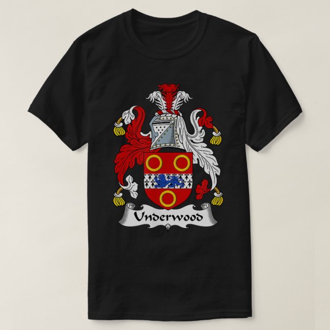 T-shirt Armoiries en sous-bois Crest de famille  (Design devant)