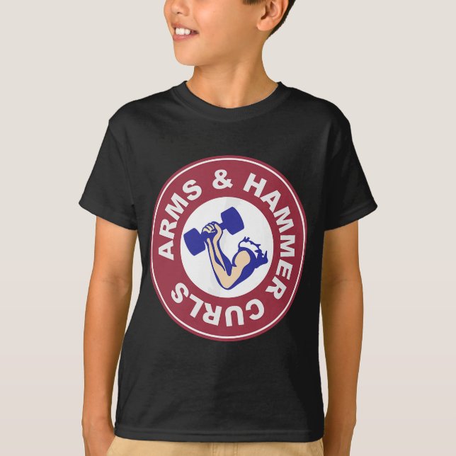 T-shirt Armoiries et boucles de marteau (Devant)