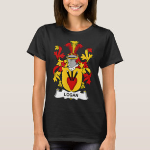 T-shirt Armoiries Logan Armoiries de famille Crest 