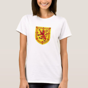 T-shirt Armoiries Rampant Lion D'Écosse