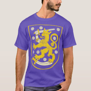 T-shirt Armoiries vintages de Finlande