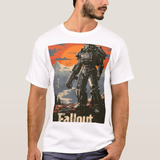T-shirt Armure de puissance de Fallout 4 - Fallout Apocaly