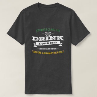 T-shirt Armure : Le Pub vert du violoneur