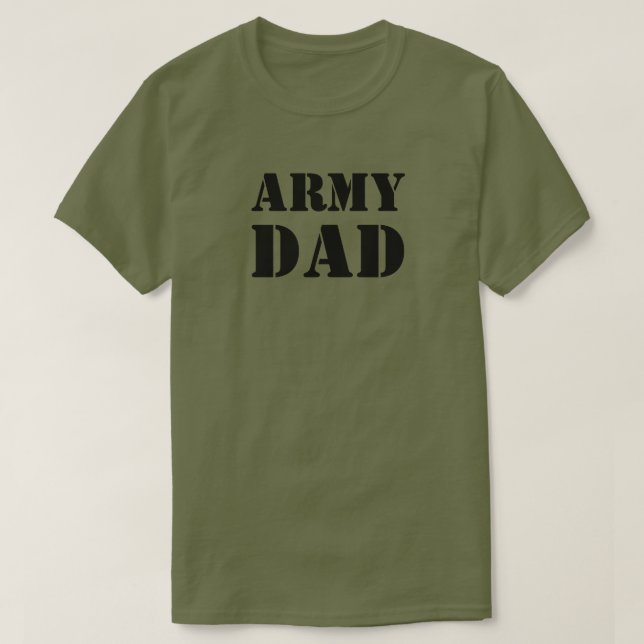 T-SHIRT ARMY DAD (Design devant)