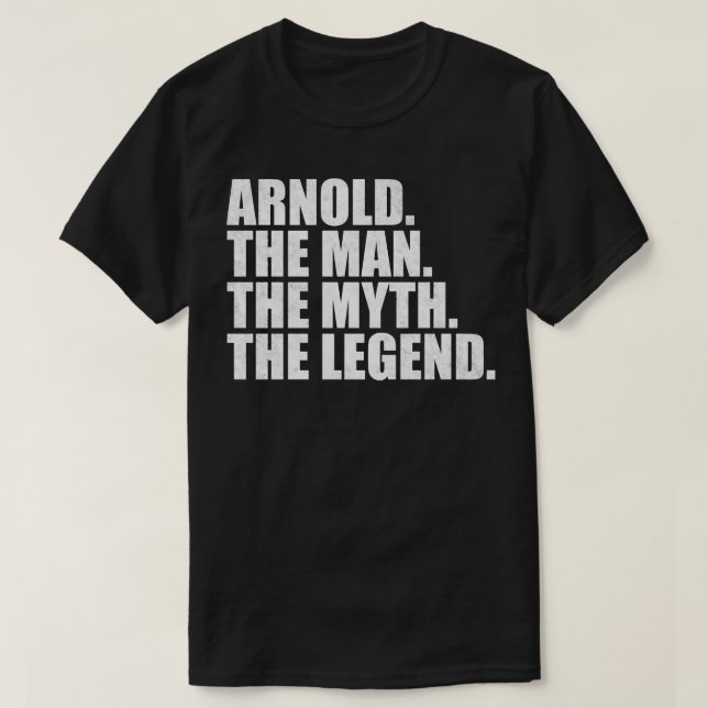 T-shirt ArnoldArnold Nom de famille Arnold nom de famille  (Design devant)