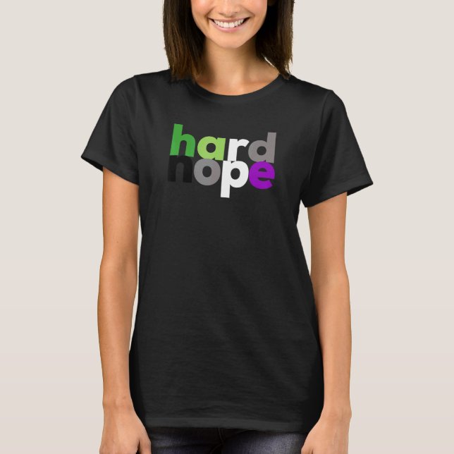T-shirt Aroace Pride LGBTQ LGBT Aro Ace Aromanti (Devant)