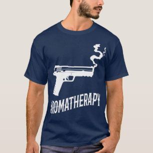 T-shirt Aromathérapie Drôle Propriétaire De Canon Cadeau