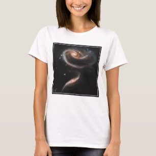 T-shirt Arp 273 Galaxies Interagissant En Andromède.