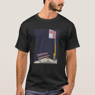 T-shirt Arrêt de bus T Chemise
