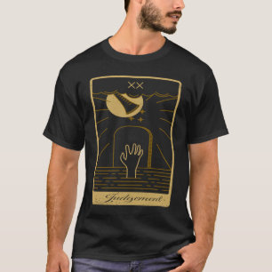 T-shirt Arrêt de la carte Tarot Halloween gothique occulte