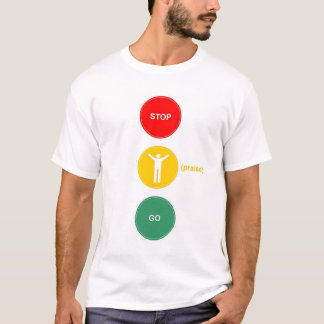 T-shirt Arrêt - éloge - allez