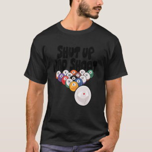 T-shirt Arrêt Et Tirer Billards Billard Lecteur Snooker Cu