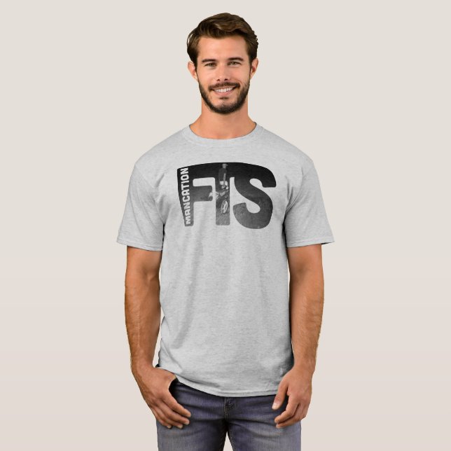 T-shirt Arrêt temporaire complet (Devant entier)