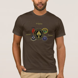 T-shirt Arrêt temporaire complet Combatives Brown