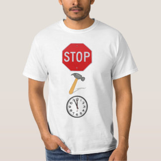 T-SHIRT ARRÊT ! TEMPS DE MARTEAU