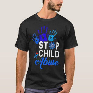 T-shirt Arrêter la maltraitance des enfants Prévention de 
