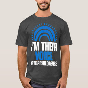 T-shirt Arrêter la prévention de la maltraitance des enfan