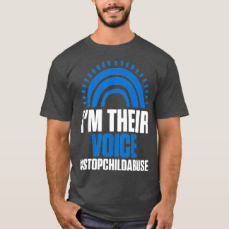 T-shirt Arrêter la prévention de la maltraitance des enfan