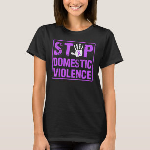 T-shirt Arrêter la violence domestique Violence domestique