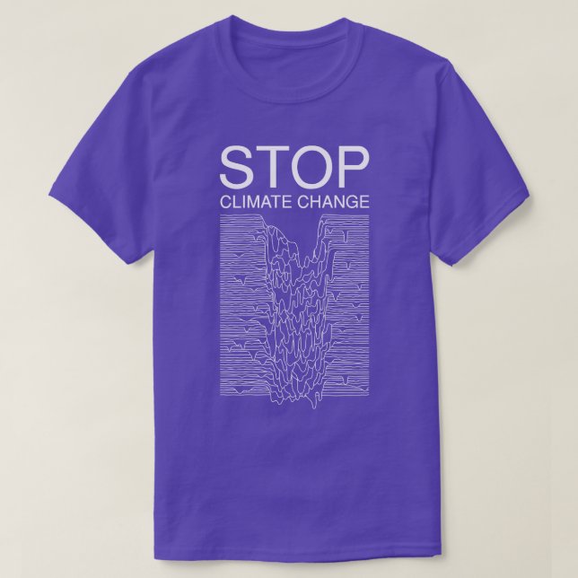 T-shirt Arrêter le changement climatique par Tobe Fonseca (Design devant)
