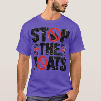 T-SHIRT ARRÊTER LES BATEAUX