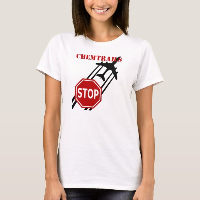 T-shirt Arrêter les chemins (Devant)