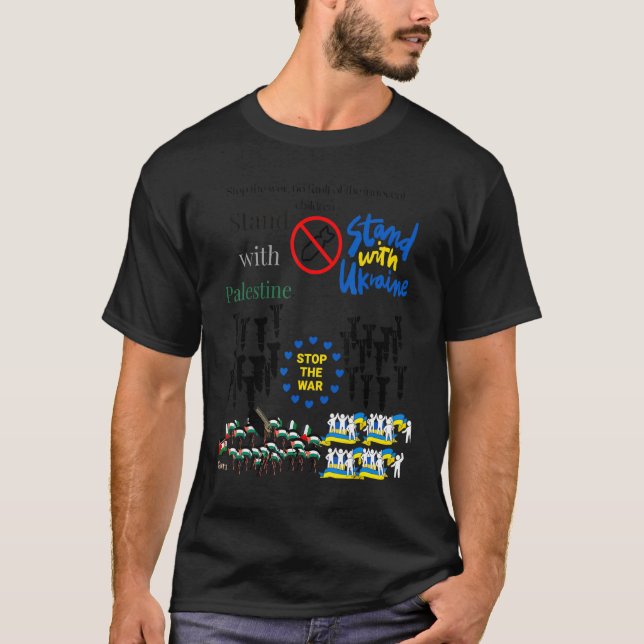 T-shirt Arrêter L'Invasion (Devant)