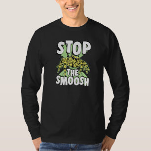 T-shirt Arrêtez De Smoosh Mignon Drôle De Familier Araigné