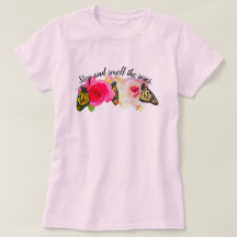 Arrêtez Et Sentez La Chemise Rose