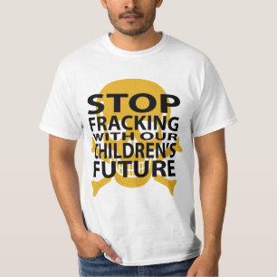 T-shirt Arrêtez Fracking Anti-fracking