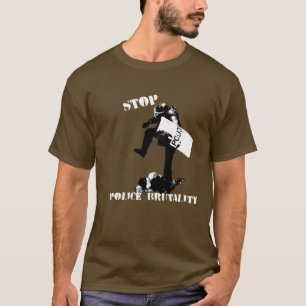 T-shirt Arrêtez la brutalité de police