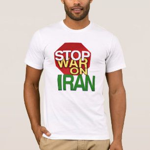 T-shirt Arrêtez la guerre contre la contestation pacifiste