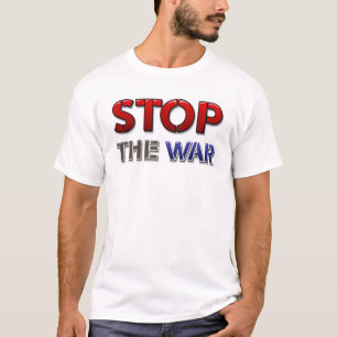 T-shirt Arrêtez la guerre Tee