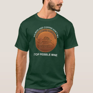 T-shirt Arrêtez la mine de galets - Pebble Mine Penny