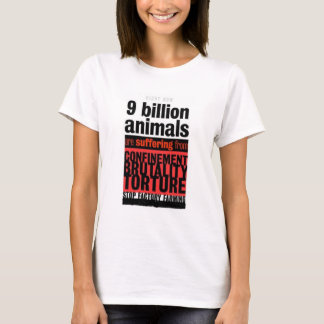 T-shirt Arrêtez l'agriculture d'usine