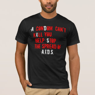 T-shirt Arrêtez le SIDA