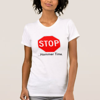 T-shirt Arrêtez… le temps de marteau
