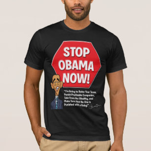 T-SHIRT ARRÊTEZ OBAMA MAINTENANT