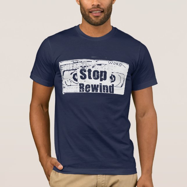T-shirt Arrêtez, rebobinez, redux (Devant)