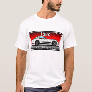 T-shirt Arrière - plan 1982 Art-Rouge de plaque