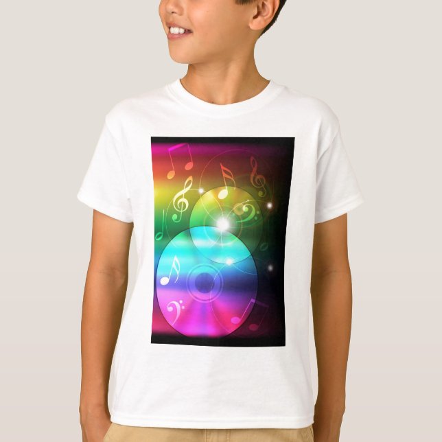 T-shirt Arrière - plan de partie (Devant)