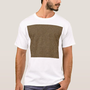 T-shirt Arrière - plan de texture de toile de jute