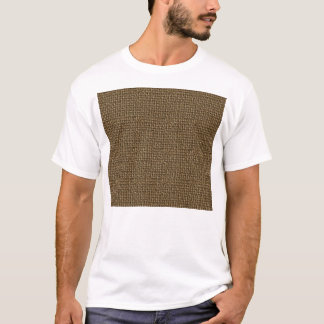 T-shirt Arrière - plan de texture de toile de jute