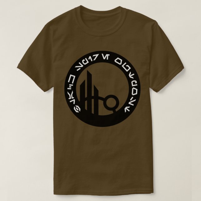 T-shirt Arrière-poste de Black Spire T (Design devant)