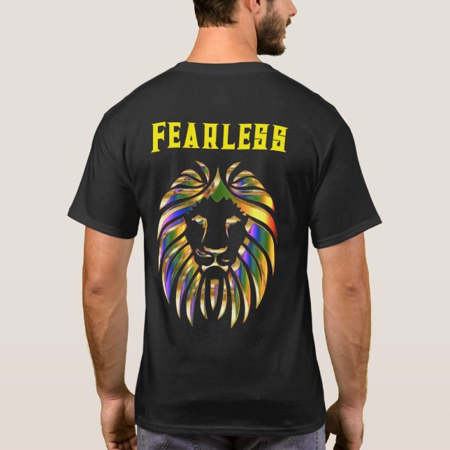 T-shirt Arrière Tirage de l'épaule d'épaule pour hommes (Dos)
